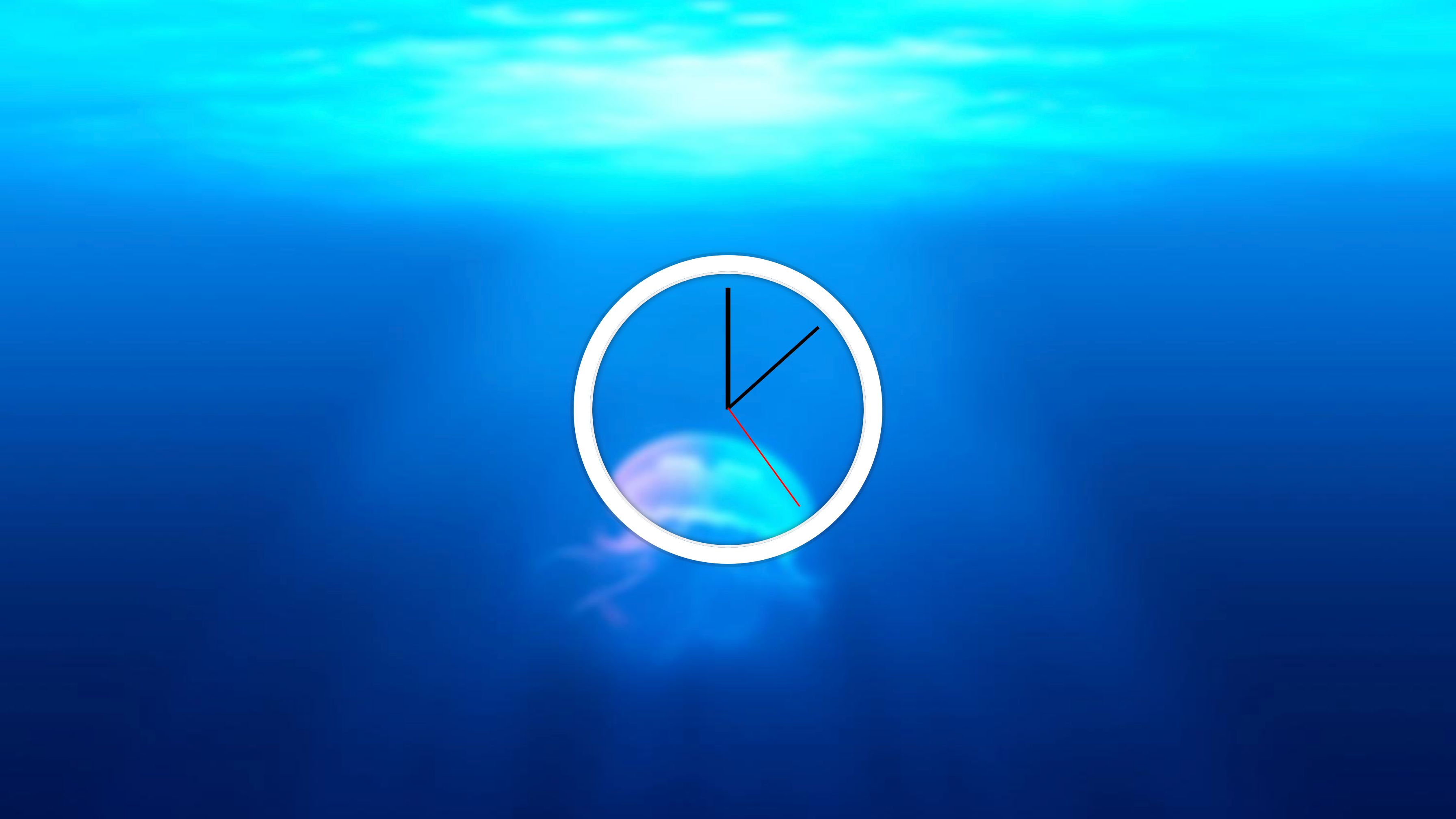 Clock built with JavaScript using the Date() object and a setInterval function to update the clock every second